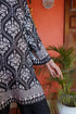 Printkari Poly Muslin Co-ord set in Black