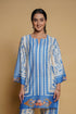 Printkari Poly Muslin Co-ord set in Blue