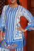 Printkari Poly Muslin Co-ord set in Blue