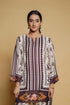 Printkari Poly Muslin Co-ord set in Mocha