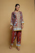 Printkari Poly Muslin Co-ord set in Mocha Brown