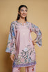 Printkari Poly Muslin Co-ord set in Pink