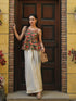 Floral Printed Sleeveless Peplum Pure Cotton Top