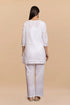 Cotton Chikankari Short Kurta in White