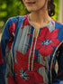 Notch Neck Embroidered Straight Kurta