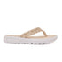 Women's Ruched Strap Thong Comfort Flip-Flops