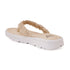 Women's Ruched Strap Thong Comfort Flip-Flops