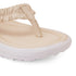Women's Ruched Strap Thong Comfort Flip-Flops