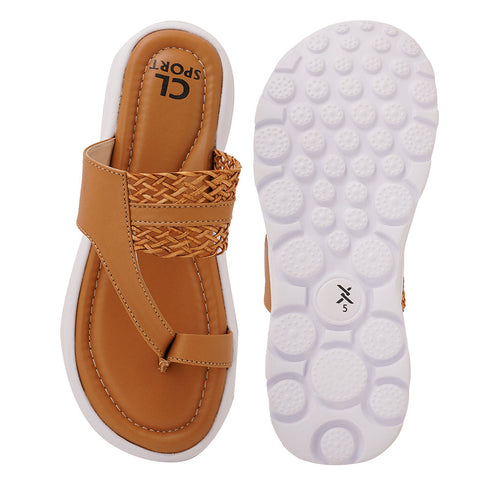 Women's Braided Strap Toe Ring Strap Comfort Sandals