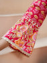 Women Floral Printed Thread Work Anarkali Kurta