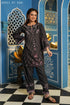 Printkari Poly Muslin Co-ord set in Black & Pink