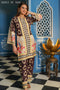 Printkari Poly Muslin Co-ord set in Brown Mulicolour
