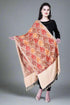 Women's Aari Embroidered Wool Stole