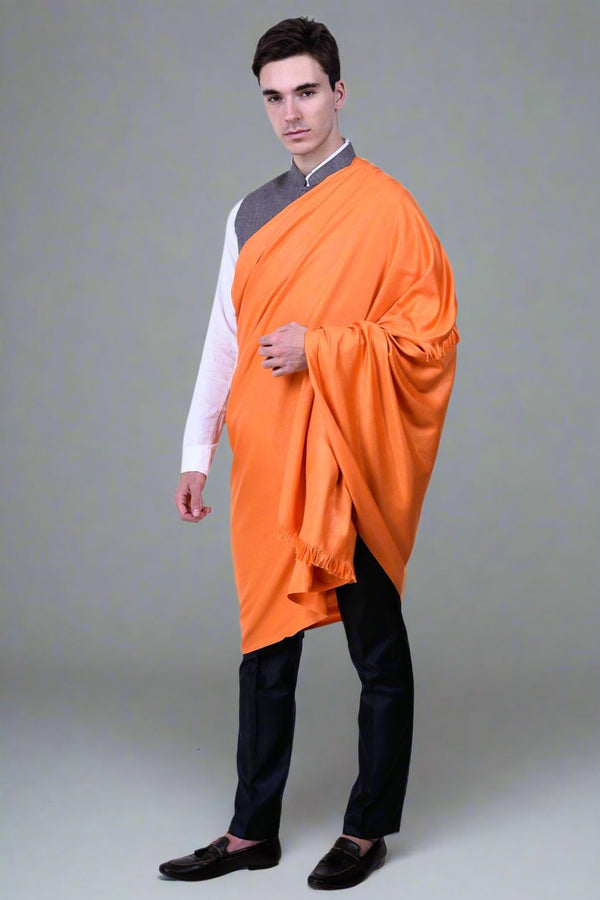 Men's Plain Lohi Shawl