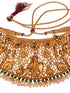 GoldPlated AD Embellished Enchanting Krishna Temple Choker Jewellery Set