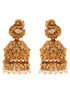 GoldPlated AD Embellished Temple Ram Darbaar Jewellery Set