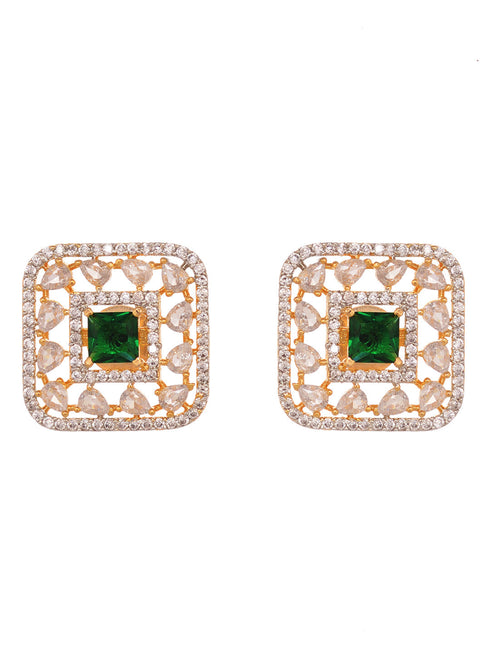 Women Green Jewellery Set