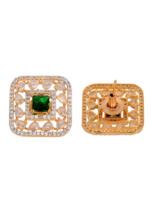 Women Green Jewellery Set