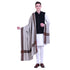 Men's Pure Wool Border Shawl