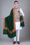 Men's Hand Embroidered Pure Wool Shawl