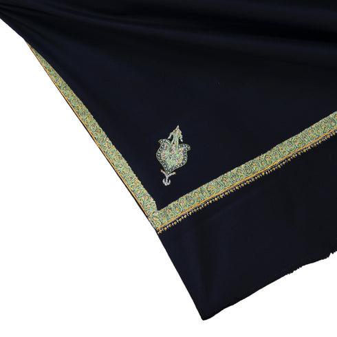 Men's Hand Embroidered Pure Wool Shawl