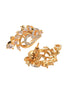 Gold Toned AD Studded Designer Locket Jewellery Set