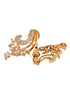 Gold Plated AD Studded Designer Locket Jewellery Set