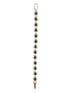 Rose Gold Plated Blue AD Studded Wraparound Tennis Bracelet