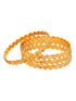 Set of 2 Gold Plated Filgree Handcrafted Bangles