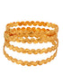 Set of 2 Gold Plated Filgree Handcrafted Bangles