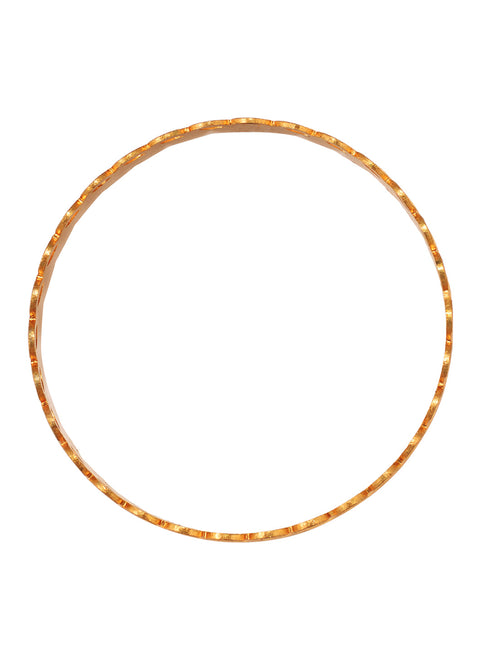 Set of 2 Gold Plated Filgree Handcrafted Bangles