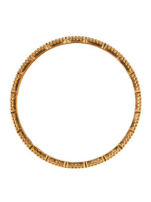 Set of 2 Gold Plated Filgree Handcrafted Bangles