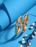 Set of 2 Gold Plated Filgree Handcrafted Bangles