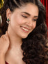 Green Contemporary Jhumkas Earrings