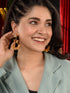 GoldToned Contemporary Drop Earrings