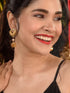 GoldToned Contemporary Drop Earrings