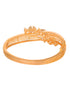 Gold Toned AD studded Floral Designer Handcrafted Bracelet