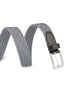 Dual Tone Braided Blue Unisex Belt