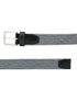 Dual Tone Braided Blue Unisex Belt
