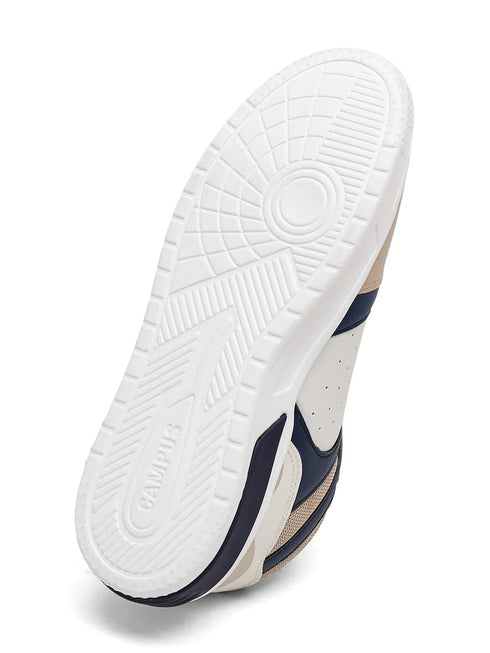 DWELT White Men's Sneakers