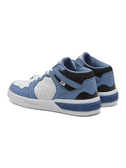 DWELT White Men's Sneakers