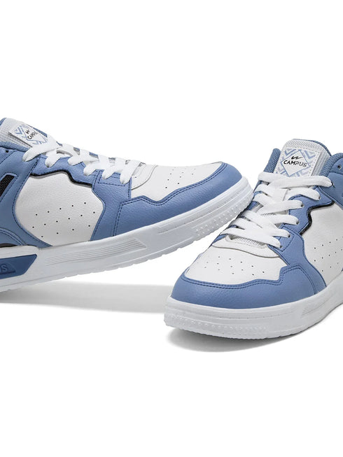 DWELT White Men's Sneakers