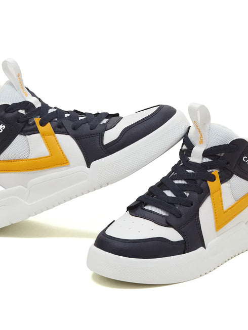 EAGLE White Men's Sneakers
