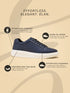 ELAN-01 Navy Men's Formal Sneakers