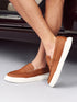 ELAN-02 Tan Men's Loafers
