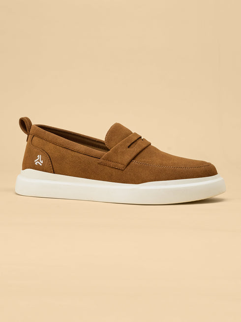 ELAN-03 Tan Men's Loafers