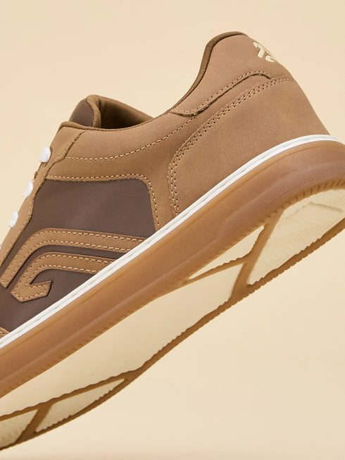 ELAN-06 Brown Men's Formal Sneakers