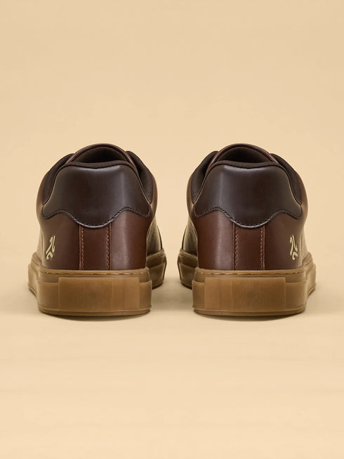 ELAN-08 Brown Men's Formal Sneakers