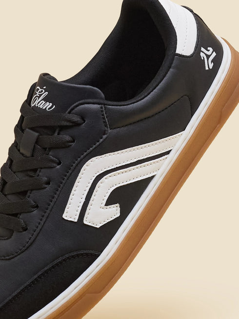 ELAN-09 Black Men's Formal Sneakers