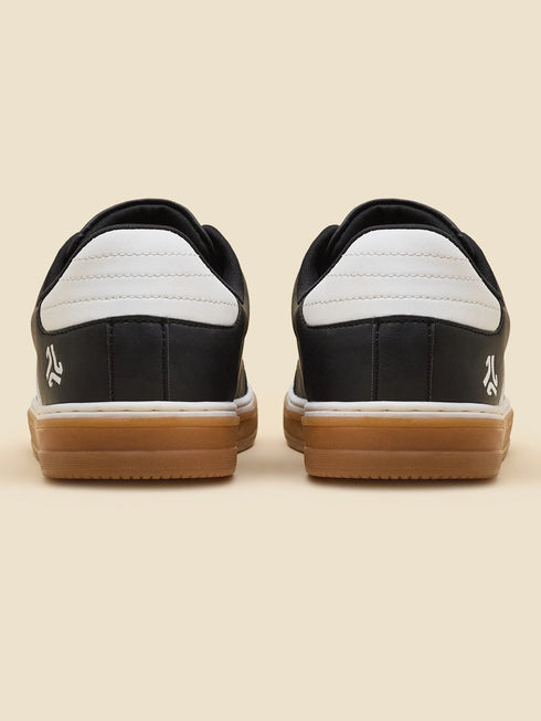 ELAN-09 Black Men's Formal Sneakers